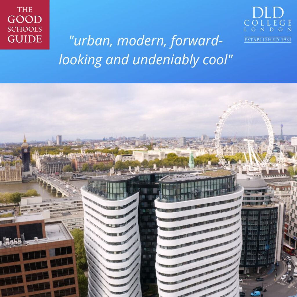 DLD College London ตั้งอยู่ใจกลางกรุงลอนดอนอย่างแท้จริง 
