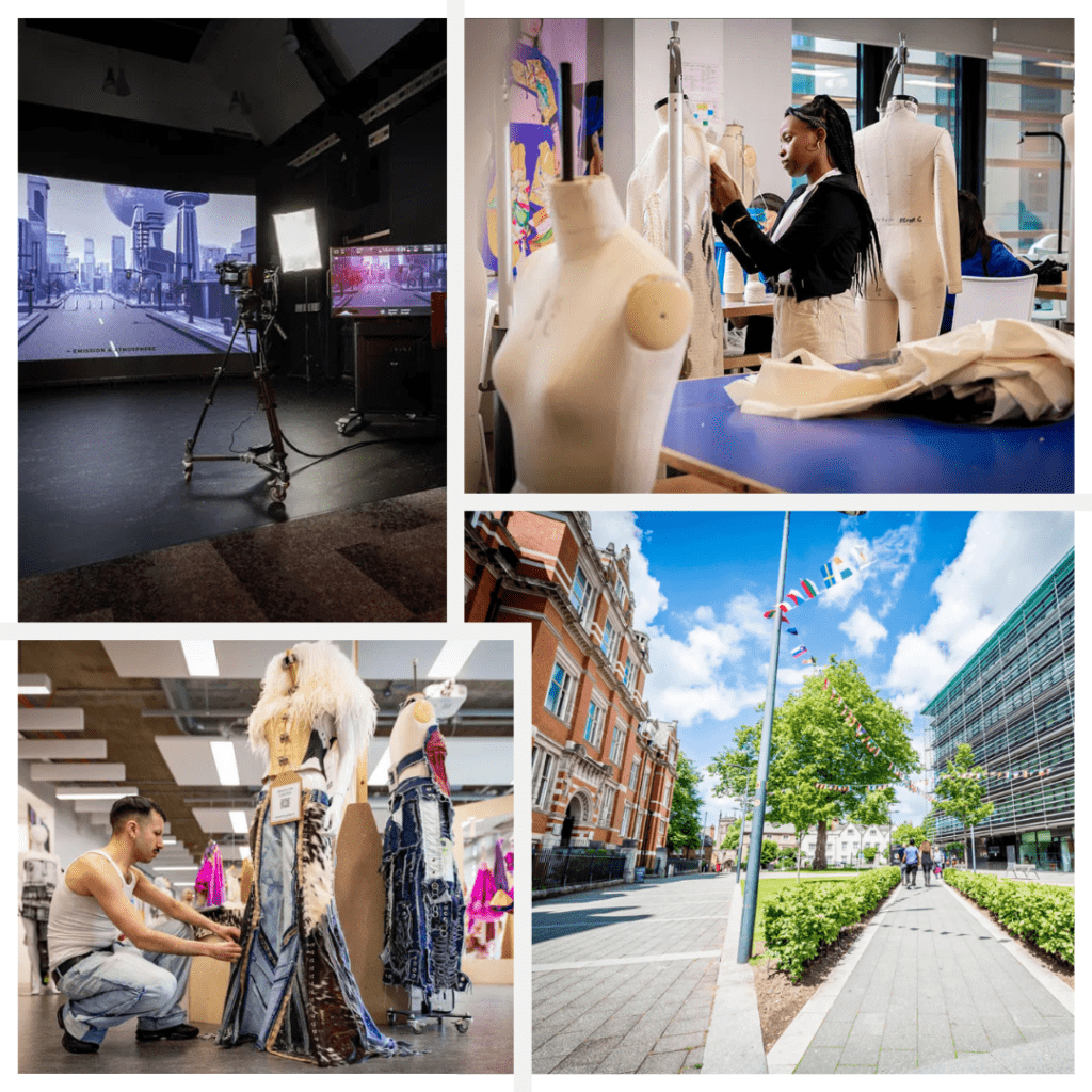 หลักสูตรสายแฟชั่นดีไซน์ที่ De Montfort University โดดเด่นมาก