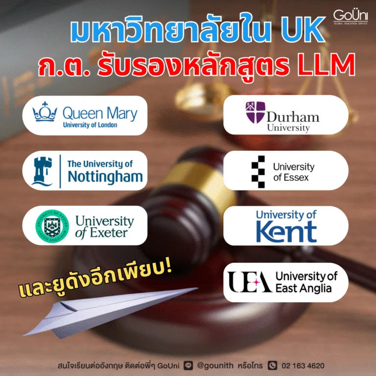 เรียนโทกฎหมายต่างประเทศใช้เวลากี่ปี